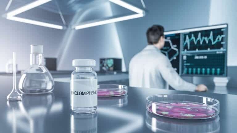 enclomiphene testosterone research findings